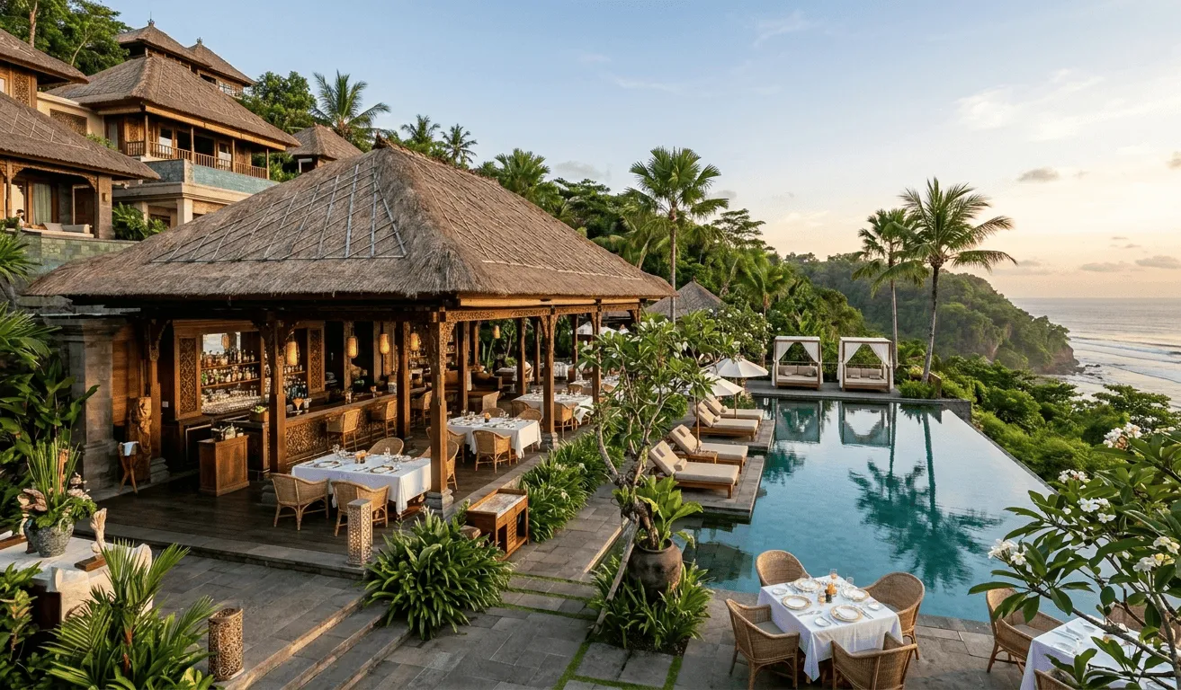 furniture jati custom untuk keperluan restoran dan hotel